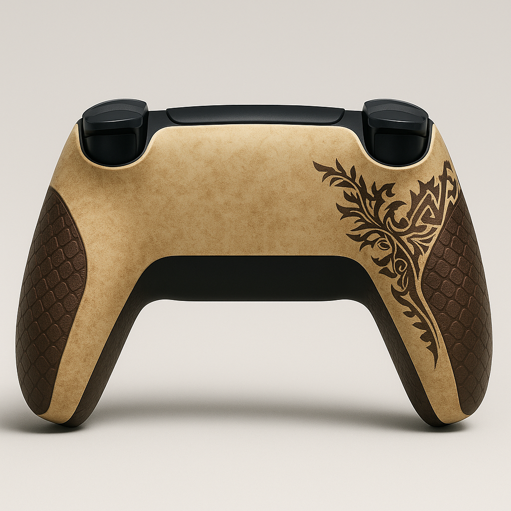 Custom Monster Hunter Themed PlayStation 5 PS5 DualSense Wireless Controller