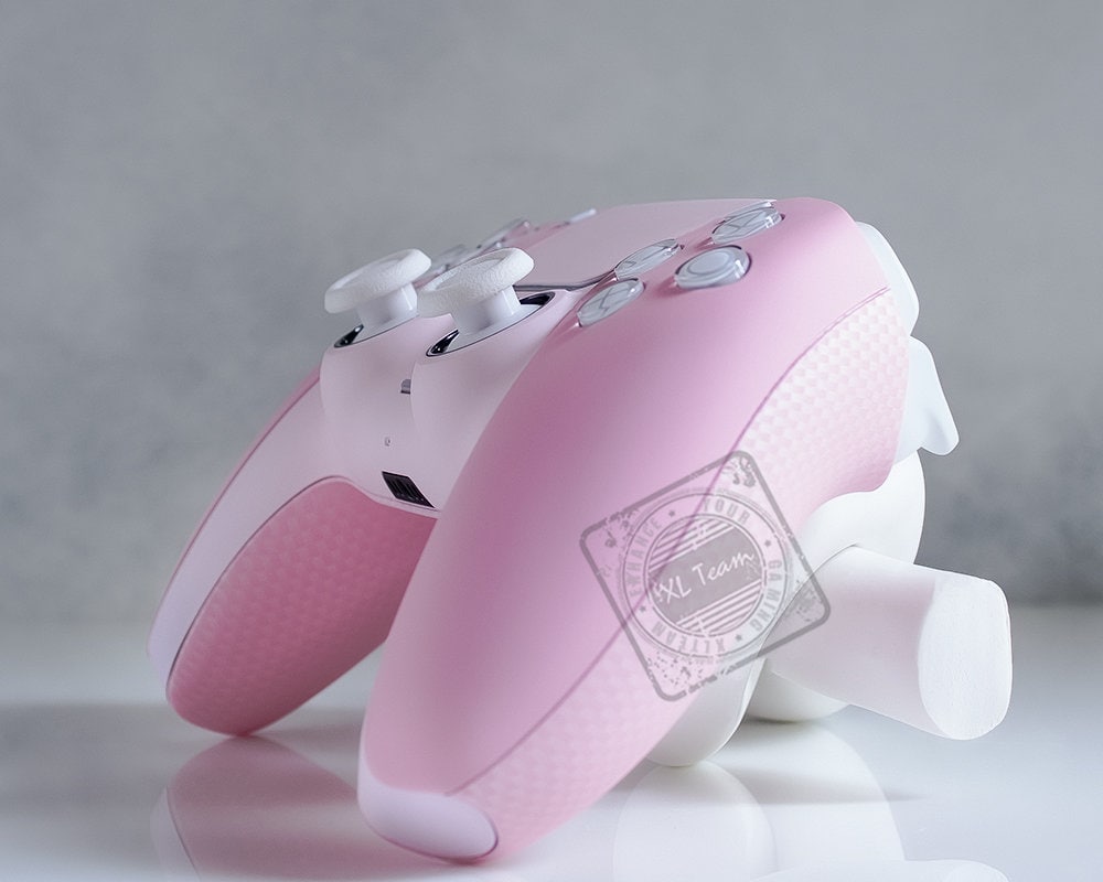 Custom Pastel and Baby Pink Themed PlayStation 5 PS5 DualSense Wireless Controller