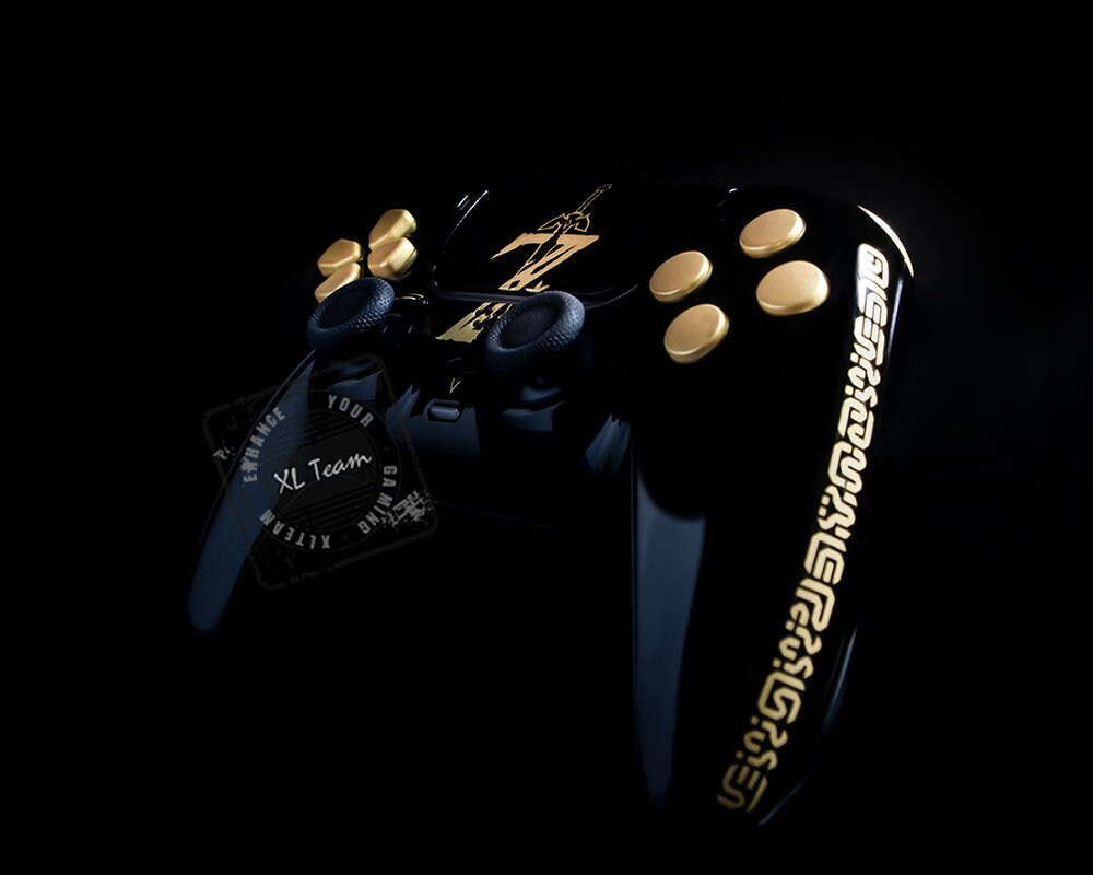 Custom The Legend of Zelda Breath of the Wild Themed PlayStation 5 PS5 DualSense Wireless Controller