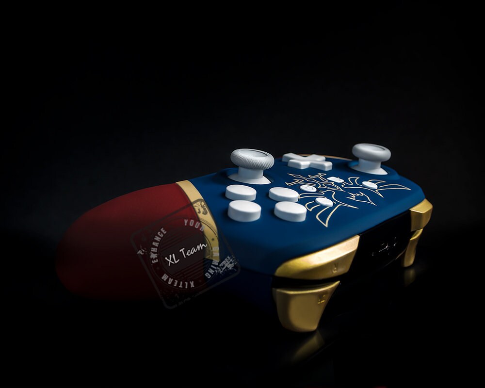 Custom The Legend of Zelda Breath of the Wild Royal Guard Themed Nintendo Switch Pro Controller