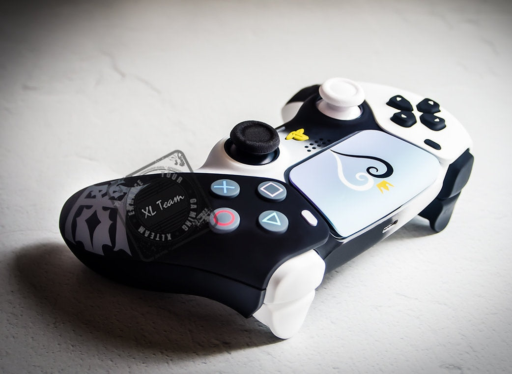 Custom Kingdom Hearts Sora Themed PlayStation 5 PS5 DualSense Wireless Controller