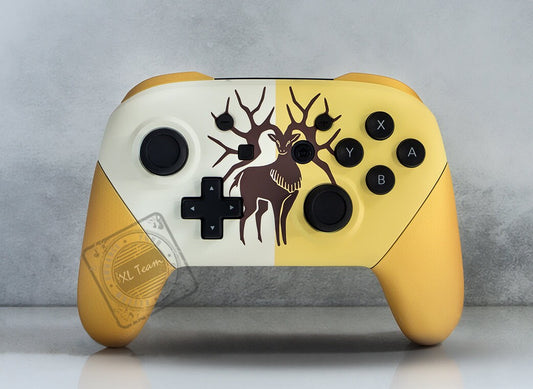 Custom Fire Emblem Golden Deer Themed Nintendo Switch Pro Controller