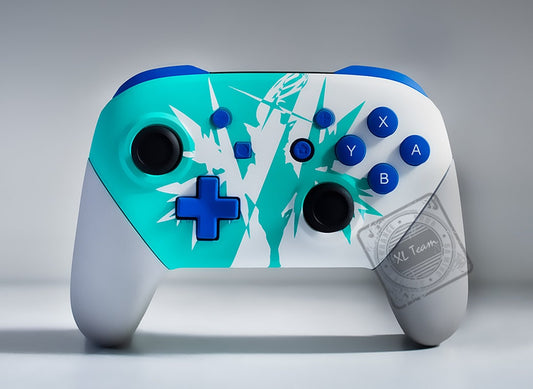 Custom Xenoblade Chronicles Pneuma Themed Nintendo Switch Pro Controller