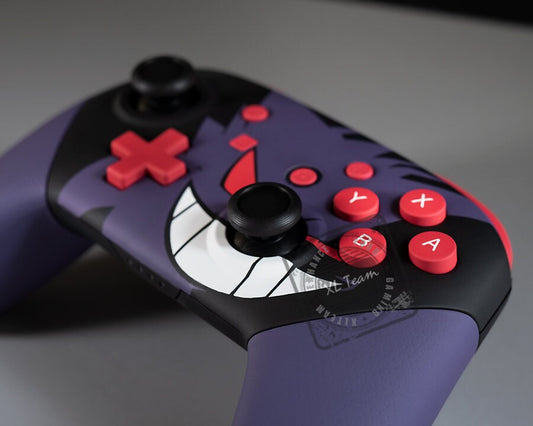 Gengar themed pro controller