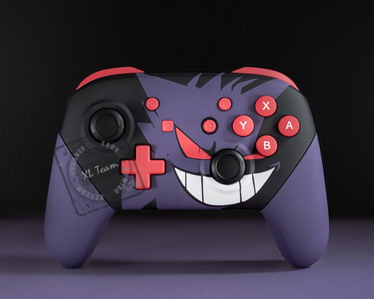 Gengar themed pro controller